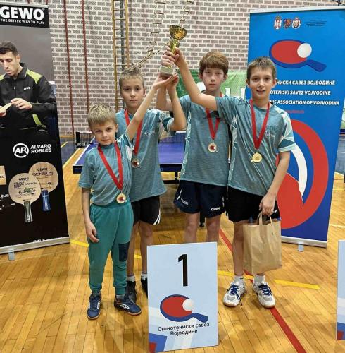 Ekipna prvenstva Vojvodine mlađi kadeti, mlađe kadetkinje, kadeti, kadetkinje, juniori i juniorke sezona 2022/23